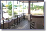 PEDESTAL SEATING seating replaced some booths at McDonalds