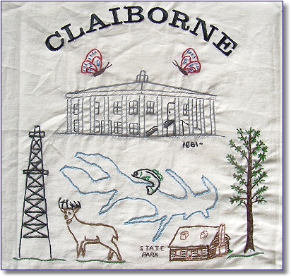 Claiborne Parish Quilt Square