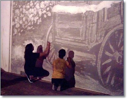 Mural in Progress